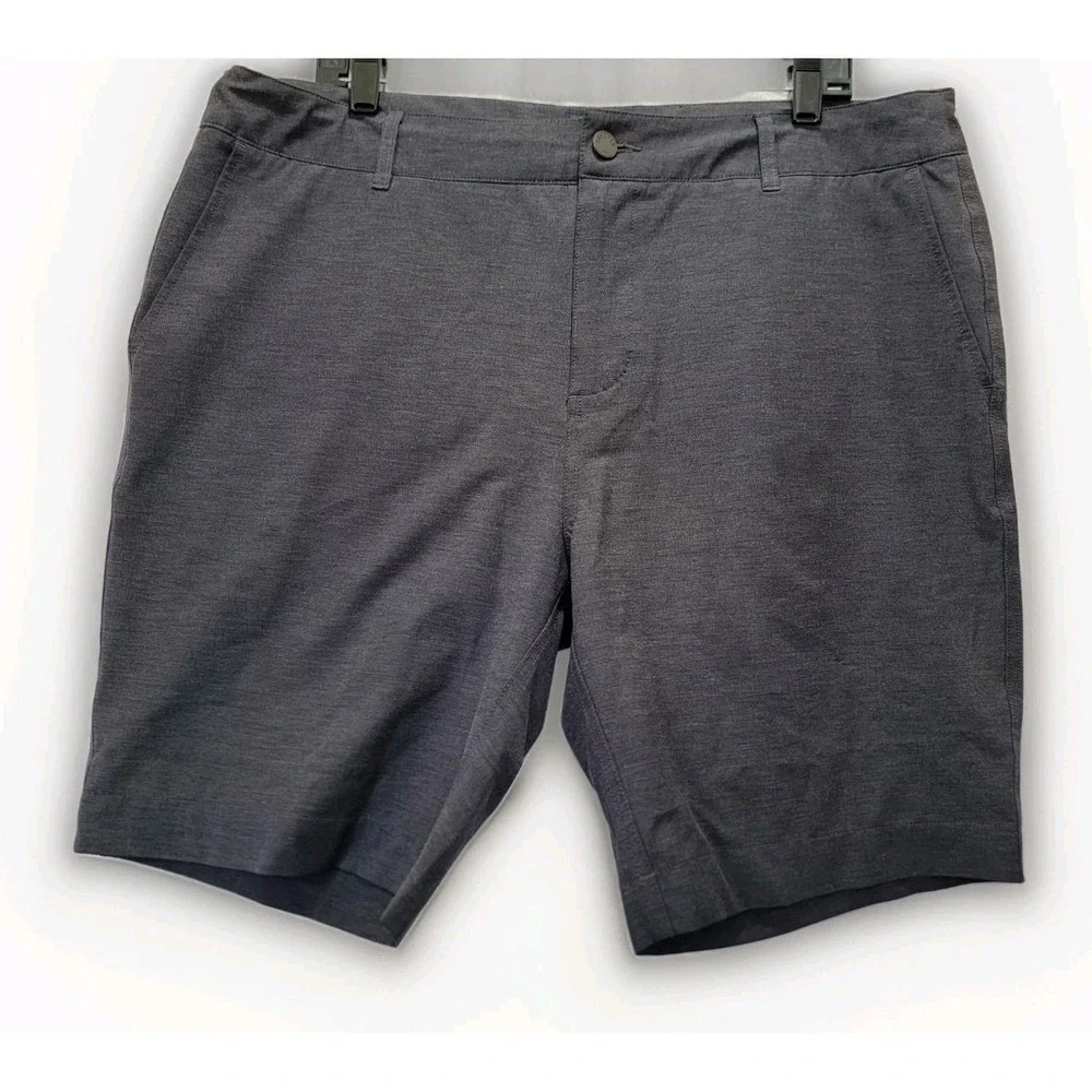Faherty Shorts Mens 36 Gray All Day Drawstring Chino Stretch Casual Pockets Gray